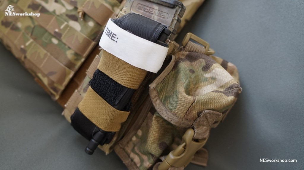 CAT TOURNIQUET HOLDER TRAP ON MOLLE ELASTIC